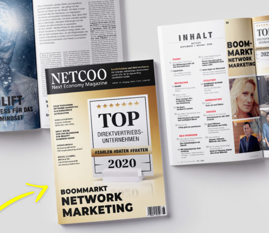Ab sofort erhältlich: Netcoo Magazin 08-2020 #Boommarkt #Network #Marketing # Top-Direktvertriebsunternehmen 2020 ab-sofort-erhaeltlich:-netcoo-magazin-08-2020-#boommarkt-#network-#marketing-#-top-direktvertriebsunternehmen-2020